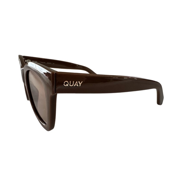 Quay Australia NWOT After Hours Chocolate Brown Sunglasses Lens Cat 2 - Picture 2 of 6